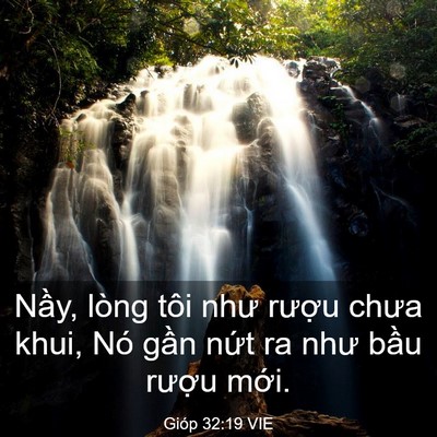 Picture 03 - Gióp 32:19 VIE - Nầy, lòng tôi như rượu chưa khui, Nó - Bible Verse Picture