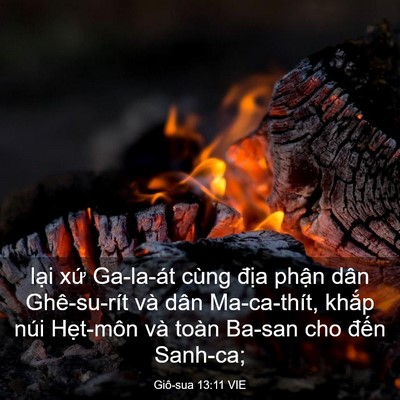 Picture 03 - Giô-sua 13:11 VIE - lại xứ Ga-la-át cùng địa phận dân - Bible Verse Picture