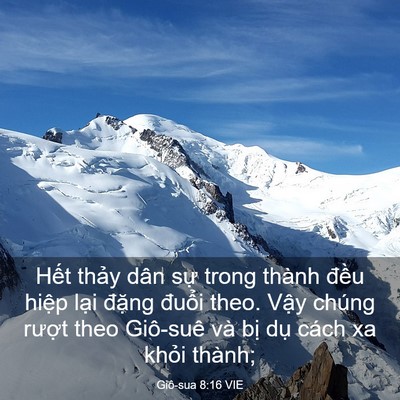 Picture 03 - Giô-sua 8:16 VIE - Hết thảy dân sự trong thành đều hiệp - Bible Verse Picture
