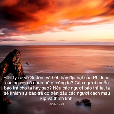 Picture 03 - Giô-ên 3:4 VIE - Hỡi Ty-rơ và Si-đôn, và hết thảy - Bible Verse Picture