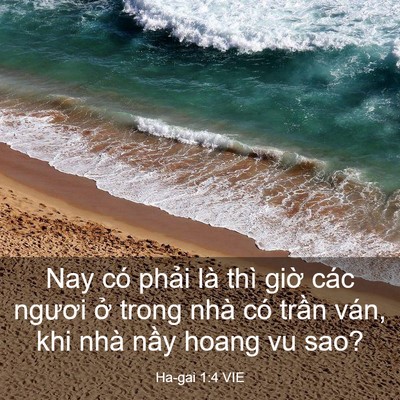 Picture 03 - Ha-gai 1:4 VIE - Nay có phải là thì giờ các ngươi ở - Bible Verse Picture