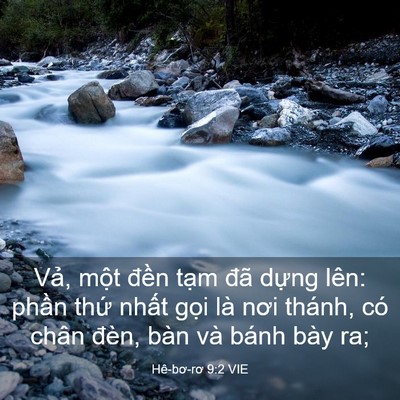 Picture 03 - Hê-bơ-rơ 9:2 VIE - Vả, một đền tạm đã dựng lên: phần - Bible Verse Picture