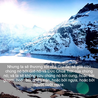 Picture 03 - Hô-sê-a 1:7 VIE - Nhưng ta sẽ thương xót nhà Giu-đa; sẽ - Bible Verse Picture