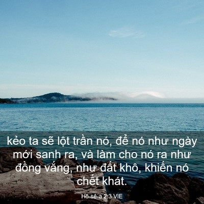 Picture 03 - Hô-sê-a 2:3 VIE - kẻo ta sẽ lột trần nó, để nó như - Bible Verse Picture