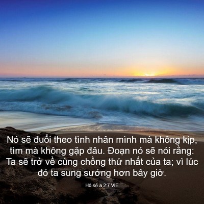 Picture 03 - Hô-sê-a 2:7 VIE - Nó sẽ đuổi theo tình nhân mình mà - Bible Verse Picture