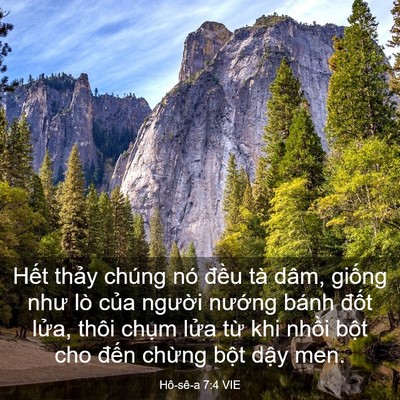 Picture 03 - Hô-sê-a 7:4 VIE - Hết thảy chúng nó đều tà dâm, giống - Bible Verse Picture