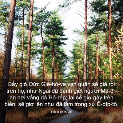 Picture 03 - I-sai-a 10:26 VIE - Bấy giờ Đức Giê-hô-va vạn quân sẽ - Bible Verse Picture
