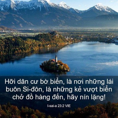 Picture 03 - I-sai-a 23:2 VIE - Hỡi dân cư bờ biển, là nơi những lái - Bible Verse Picture