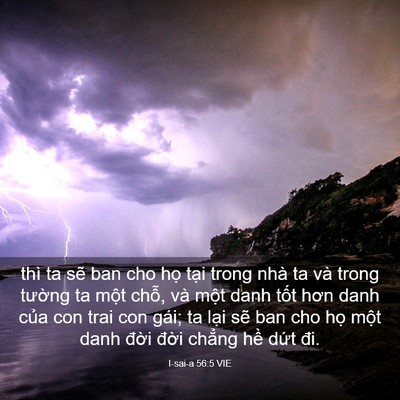 Picture 03 - I-sai-a 56:5 VIE - thì ta sẽ ban cho họ tại trong nhà ta và - Bible Verse Picture