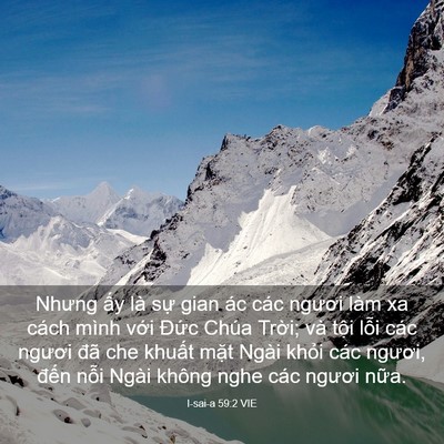 Picture 03 - I-sai-a 59:2 VIE - Nhưng ấy là sự gian ác các ngươi làm - Bible Verse Picture
