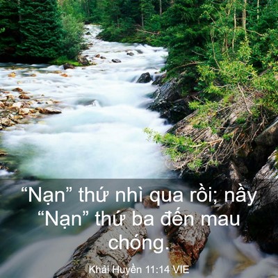Picture 03 - Khải Huyền 11:14 VIE - “Nạn” thứ nhì qua rồi; nầy - Bible Verse Picture