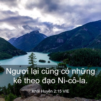 Picture 03 - Khải Huyền 2:15 VIE - Ngươi lại cũng có những kẻ theo đạo - Bible Verse Picture