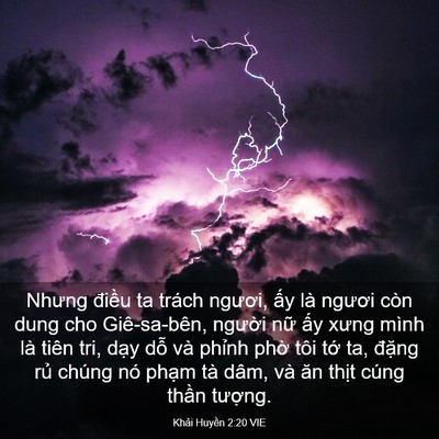 Picture 03 - Khải Huyền 2:20 VIE - Nhưng điều ta trách ngươi, ấy là - Bible Verse Picture