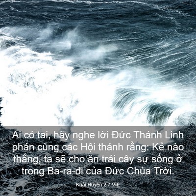 Picture 03 - Khải Huyền 2:7 VIE - Ai có tai, hãy nghe lời Đức Thánh Linh - Bible Verse Picture