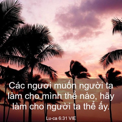 Picture 03 - Lu-ca 6:31 VIE - Các ngươi muốn người ta làm cho mình - Bible Verse Picture