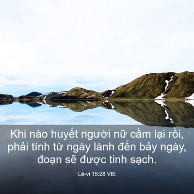Picture 03 - Lê-vi 15:28 VIE - Khi nào huyết người nữ cầm lại rồi, - Bible Verse Picture
