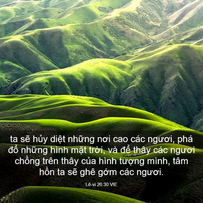 Picture 03 - Lê-vi 26:30 VIE - ta sẽ hủy diệt những nơi cao các - Bible Verse Picture