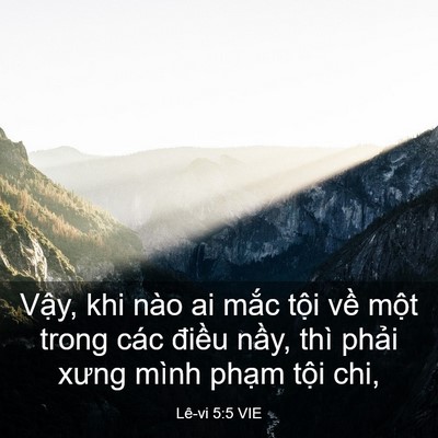 Picture 03 - Lê-vi 5:5 VIE - Vậy, khi nào ai mắc tội về một trong - Bible Verse Picture