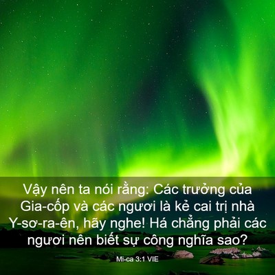Picture 03 - Mi-ca 3:1 VIE - Vậy nên ta nói rằng: Các trưởng của - Bible Verse Picture