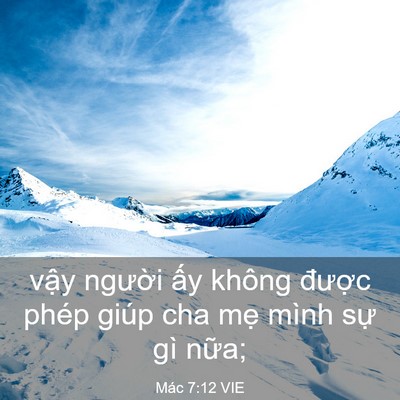 Picture 03 - Mác 7:12 VIE - vậy người ấy không được phép giúp - Bible Verse Picture
