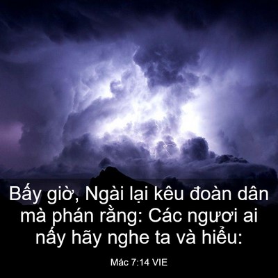 Picture 03 - Mác 7:14 VIE - Bấy giờ, Ngài lại kêu đoàn dân mà - Bible Verse Picture