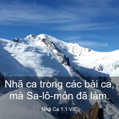 Picture 03 - Nhã Ca 1:1 VIE - Nhã ca trong các bài ca, mà Sa-lô-môn đã - Bible Verse Picture