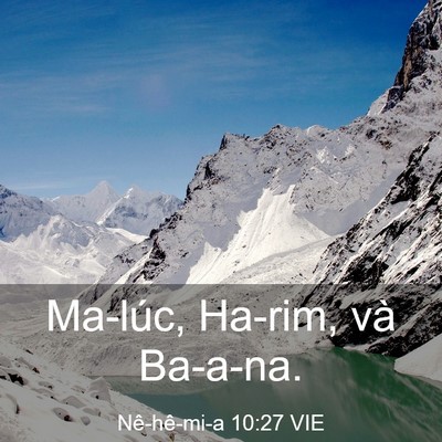 Picture 03 - Nê-hê-mi-a 10:27 VIE - Ma-lúc, Ha-rim, và - Bible Verse Picture