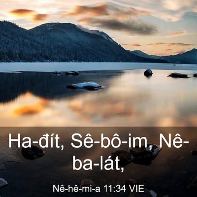 Picture 03 - Nê-hê-mi-a 11:34 VIE - Ha-đít, Sê-bô-im, - Bible Verse Picture