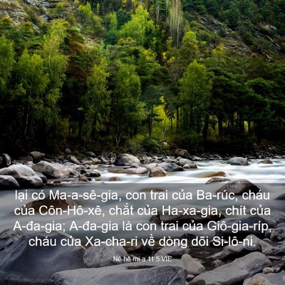 Picture 03 - Nê-hê-mi-a 11:5 VIE - lại có Ma-a-sê-gia, con trai của Ba-rúc, - Bible Verse Picture