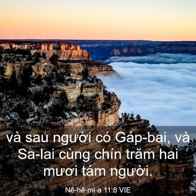 Picture 03 - Nê-hê-mi-a 11:8 VIE - và sau người có Gáp-bai, và Sa-lai cùng - Bible Verse Picture