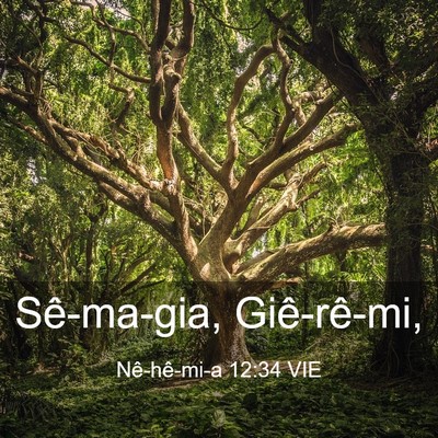 Picture 03 - Nê-hê-mi-a 12:34 VIE - Sê-ma-gia, - Bible Verse Picture