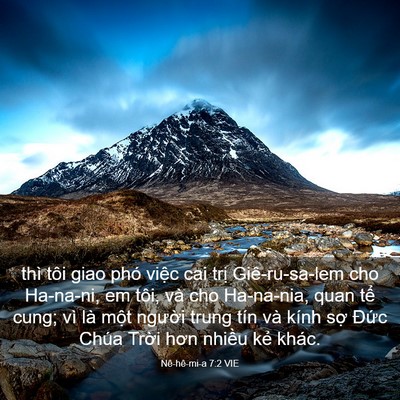 Picture 03 - Nê-hê-mi-a 7:2 VIE - thì tôi giao phó việc cai trị - Bible Verse Picture