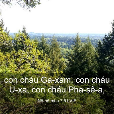 Picture 03 - Nê-hê-mi-a 7:51 VIE - con cháu Ga-xam, con cháu U-xa, con cháu - Bible Verse Picture