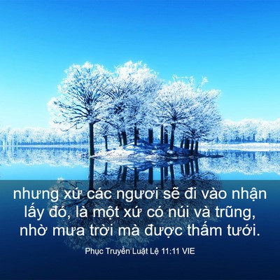 Picture 03 - Phục Truyền Luật Lệ 11:11 VIE - nhưng xứ các ngươi sẽ đi vào nhận - Bible Verse Picture