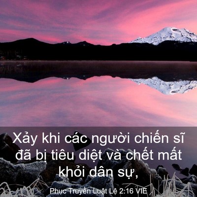 Picture 03 - Phục Truyền Luật Lệ 2:16 VIE - Xảy khi các người chiến sĩ đã bị - Bible Verse Picture