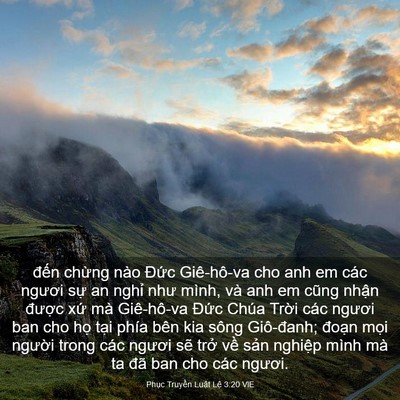 Picture 03 - Phục Truyền Luật Lệ 3:20 VIE - đến chừng nào Đức Giê-hô-va cho anh em - Bible Verse Picture