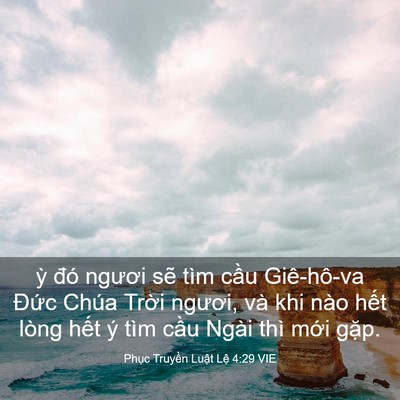 Picture 03 - Phục Truyền Luật Lệ 4:29 VIE - ỳ đó ngươi sẽ tìm cầu Giê-hô-va - Bible Verse Picture