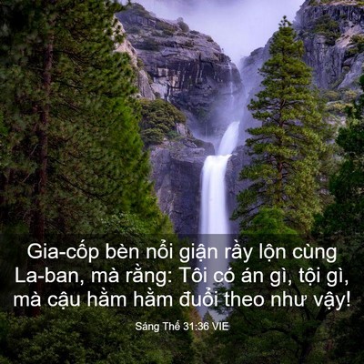 Picture 03 - Sáng Thế 31:36 VIE - Gia-cốp bèn nổi giận rầy lộn cùng - Bible Verse Picture