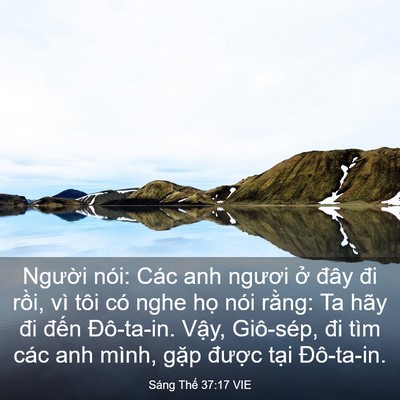 Picture 03 - Sáng Thế 37:17 VIE - Người nói: Các anh ngươi ở đây đi - Bible Verse Picture