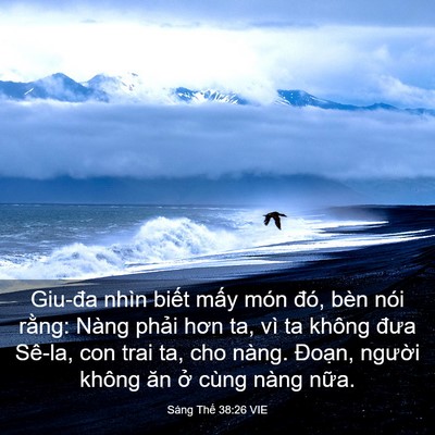 Picture 03 - Sáng Thế 38:26 VIE - Giu-đa nhìn biết mấy món đó, bèn nói - Bible Verse Picture