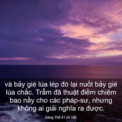 Picture 03 - Sáng Thế 41:24 VIE - và bảy gié lúa lép đó lại nuốt bảy - Bible Verse Picture