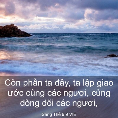 Picture 03 - Sáng Thế 9:9 VIE - Còn phần ta đây, ta lập giao ước cùng - Bible Verse Picture