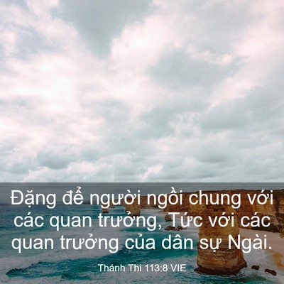 Picture 03 - Thánh Thi 113:8 VIE - Đặng để người ngồi chung với các - Bible Verse Picture