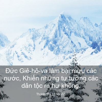 Picture 03 - Thánh Thi 33:10 VIE - Đức Giê-hô-va làm bại mưu các nước, - Bible Verse Picture