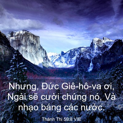 Picture 03 - Thánh Thi 59:8 VIE - Nhưng, Đức Giê-hô-va ơi, Ngài sẽ - Bible Verse Picture
