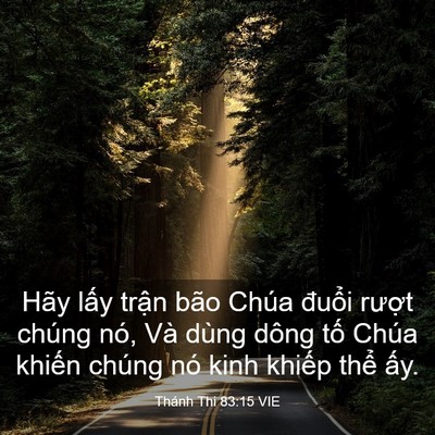 Picture 03 - Thánh Thi 83:15 VIE - Hãy lấy trận bão Chúa đuổi rượt - Bible Verse Picture