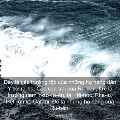 Picture 03 - Xuất Hành 6:14 VIE - Đây là các trưởng tộc của những họ - Bible Verse Picture