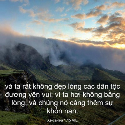 Picture 03 - Xê-ca-ri-a 1:15 VIE - và ta rất không đẹp lòng các dân tộc - Bible Verse Picture