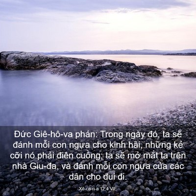 Picture 03 - Xê-ca-ri-a 12:4 VIE - Đức Giê-hô-va phán: Trong ngày đó, ta - Bible Verse Picture