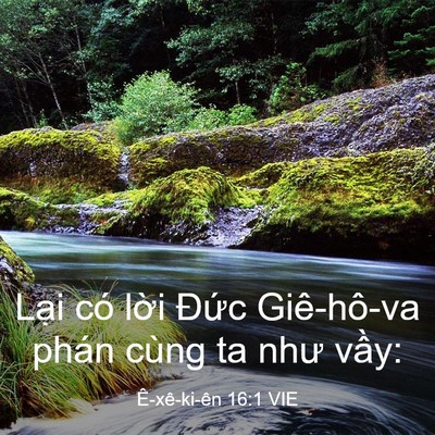 Picture 03 - Ê-xê-ki-ên 16:1 VIE - Lại có lời Đức Giê-hô-va phán cùng ta - Bible Verse Picture